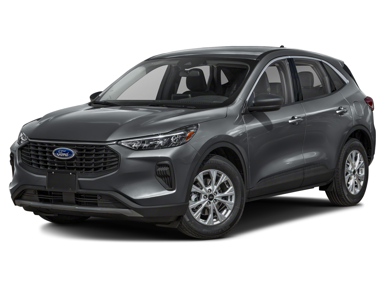 2024 Ford Escape Active in Blue — front three-quarter view