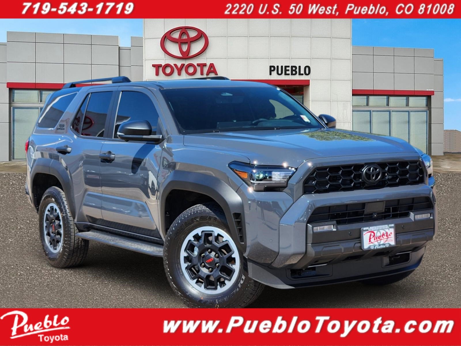 2026 Toyota 4Runner TRD Off Road Premium in Underground — front three-quarter view