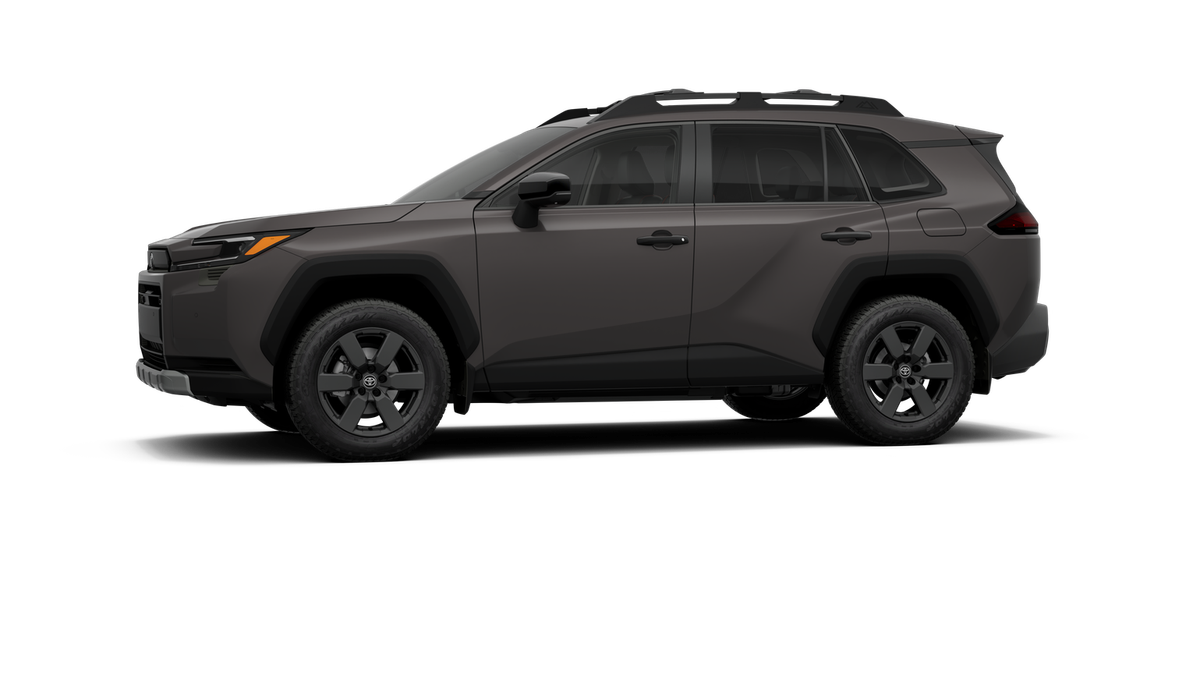 2026 Toyota RAV4 — rear three-quarter view