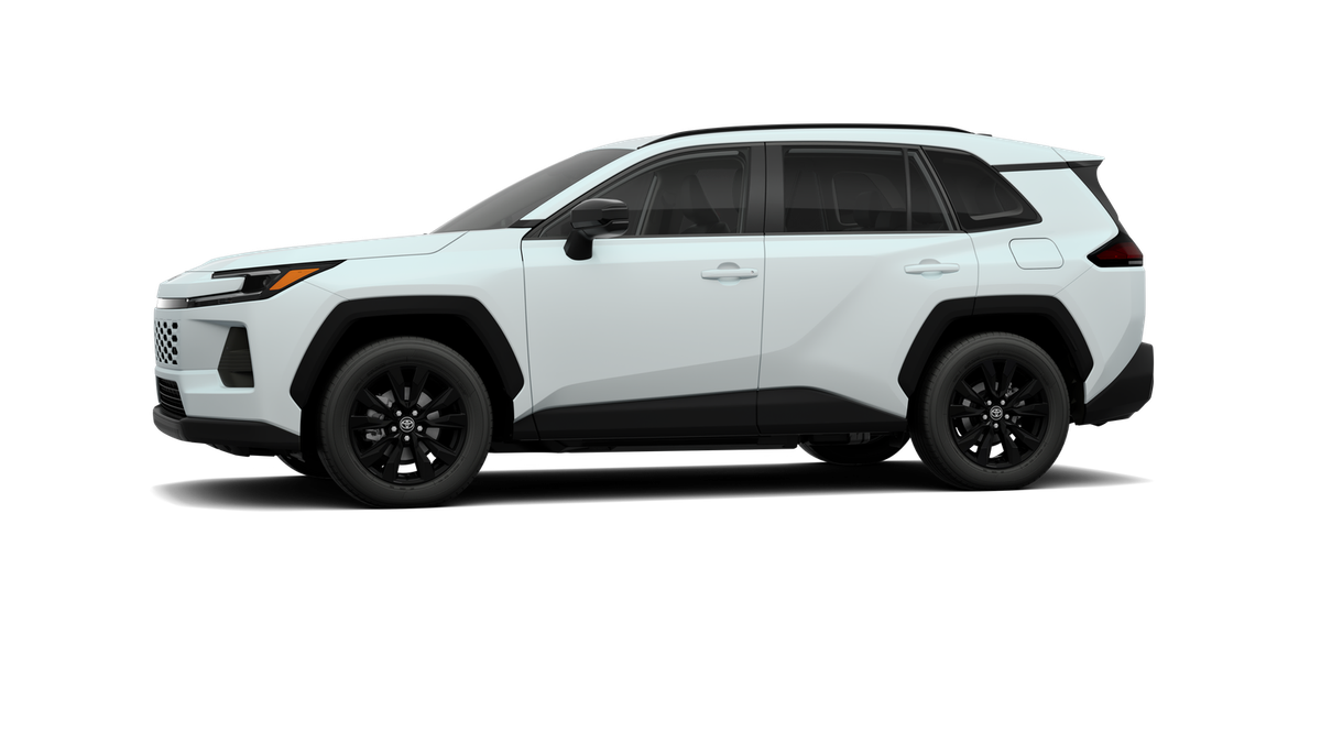 2026 Toyota RAV4 — rear three-quarter view