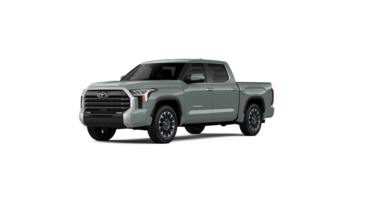 2026 Toyota Tundra Limited in Lunar Rock — front three-quarter view