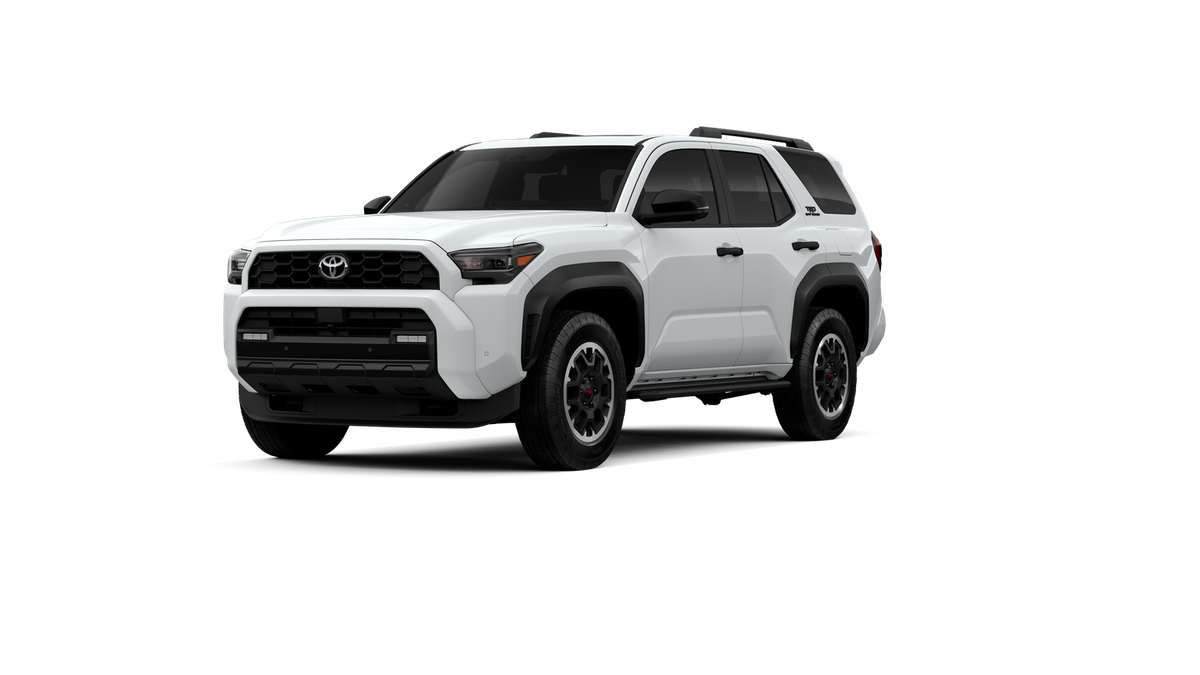 2026 Toyota 4Runner TRD Off-Road Premium in Ice Cap — front three-quarter view